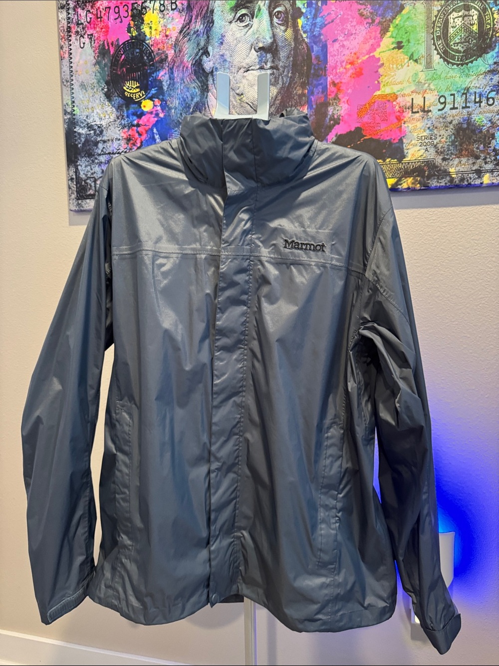 Marmot Men's Charcoal Gray Waterproof Raincoat